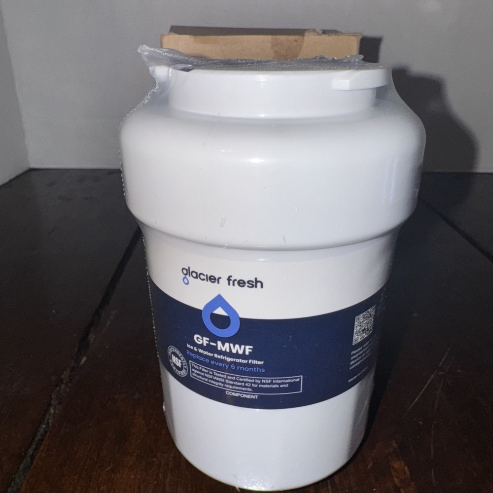 GLACIER FRESH Replacement for MWF Refrigerator Water Filters Reduces Chlorine
